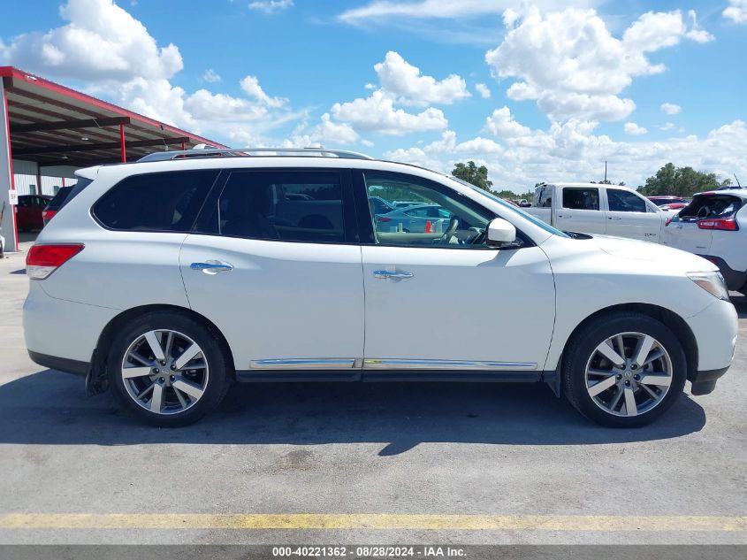 2014 Nissan Pathfinder Platinum VIN: 5N1AR2MN6EC666924 Lot: 40221362