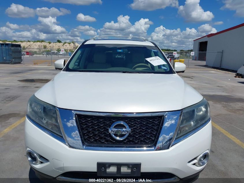 2014 Nissan Pathfinder Platinum VIN: 5N1AR2MN6EC666924 Lot: 40221362