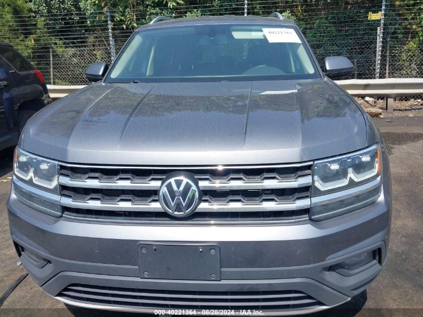 2018 Volkswagen Atlas 3.6L V6 Se VIN: 1V2CR2CA6JC507860 Lot: 40221364