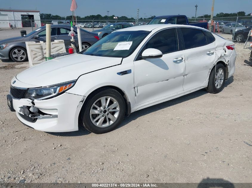 2016 KIA OPTIMA LX - KNAGT4L35G5106909