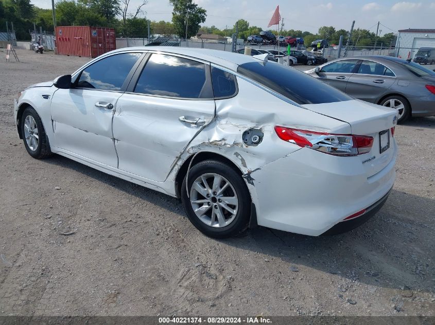 2016 KIA OPTIMA LX - KNAGT4L35G5106909