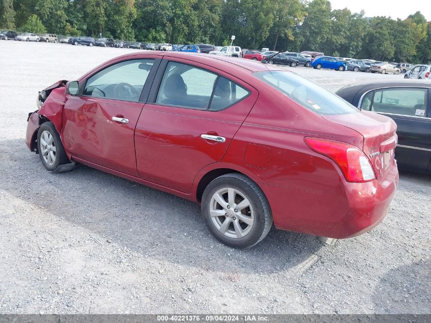 2012 Nissan Versa S/Sv/Sl VIN: 3N1CN7AP8CL826138 Lot: 40221376