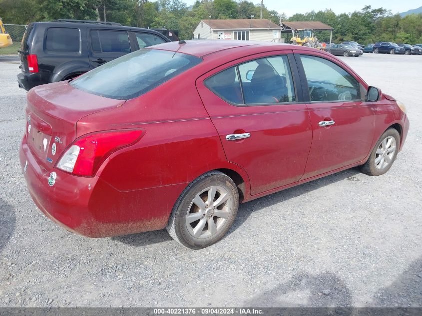 2012 Nissan Versa S/Sv/Sl VIN: 3N1CN7AP8CL826138 Lot: 40221376