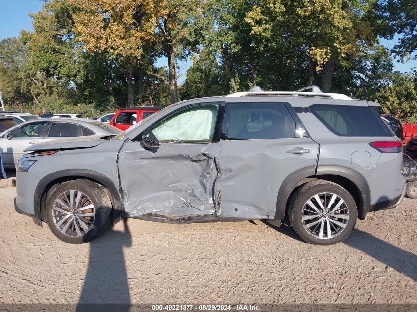 2022 Nissan Pathfinder Platinum 4Wd VIN: 5N1DR3DJ8NC261700 Lot: 40221377