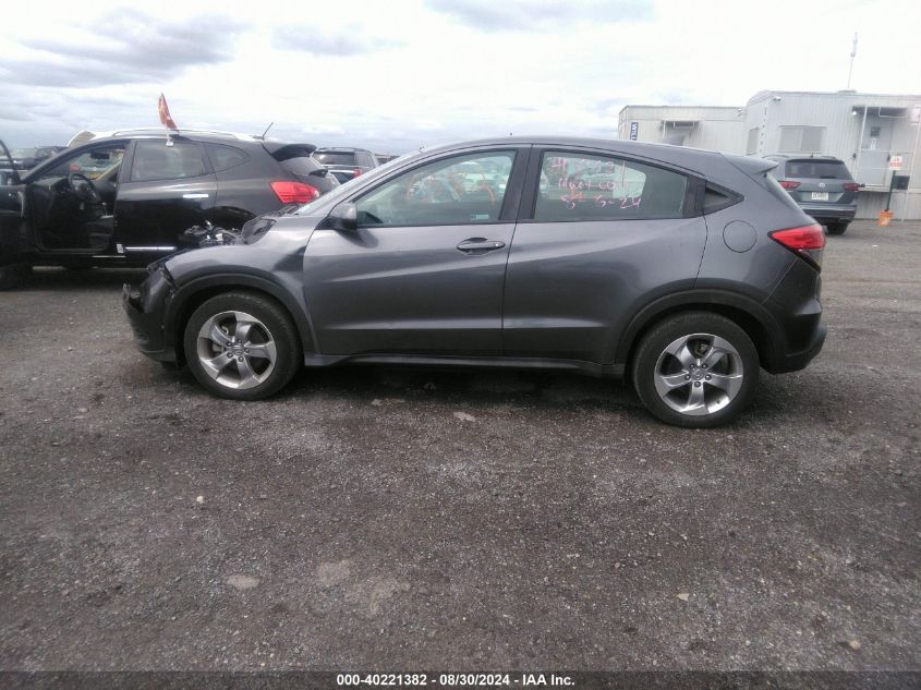 2019 Honda Hr-V Lx VIN: 3CZRU6H38KM706883 Lot: 40221382