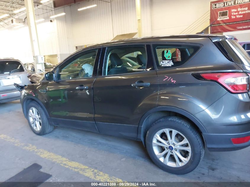 2018 Ford Escape S VIN: 1FMCU0F72JUD05835 Lot: 40221388