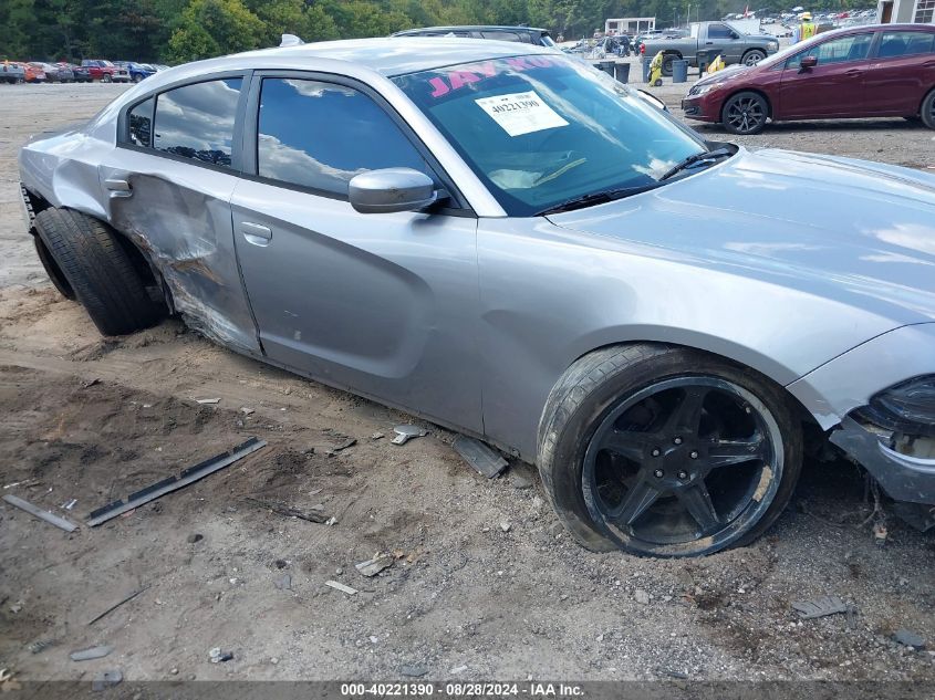 2016 Dodge Charger Sxt VIN: 2C3CDXHG7GH112736 Lot: 40221390