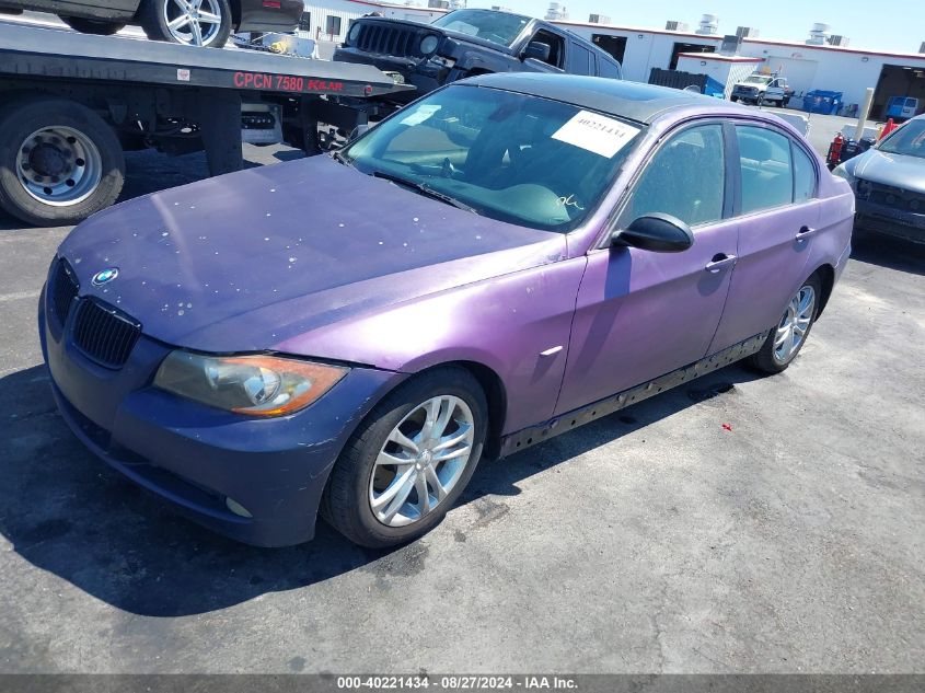 2006 BMW 325I VIN: WBAVB13566PT20787 Lot: 40221434