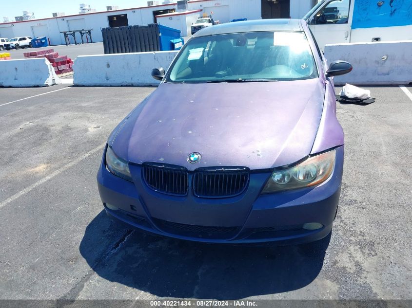 2006 BMW 325I VIN: WBAVB13566PT20787 Lot: 40221434