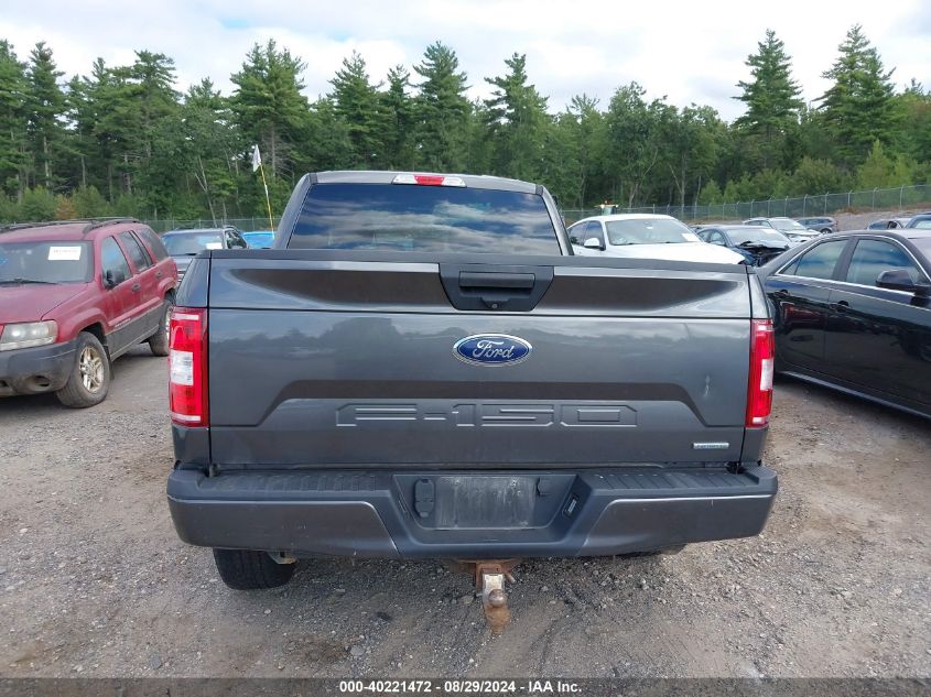 2018 Ford F-150 Xl VIN: 1FTEX1EPXJFA40551 Lot: 40221472