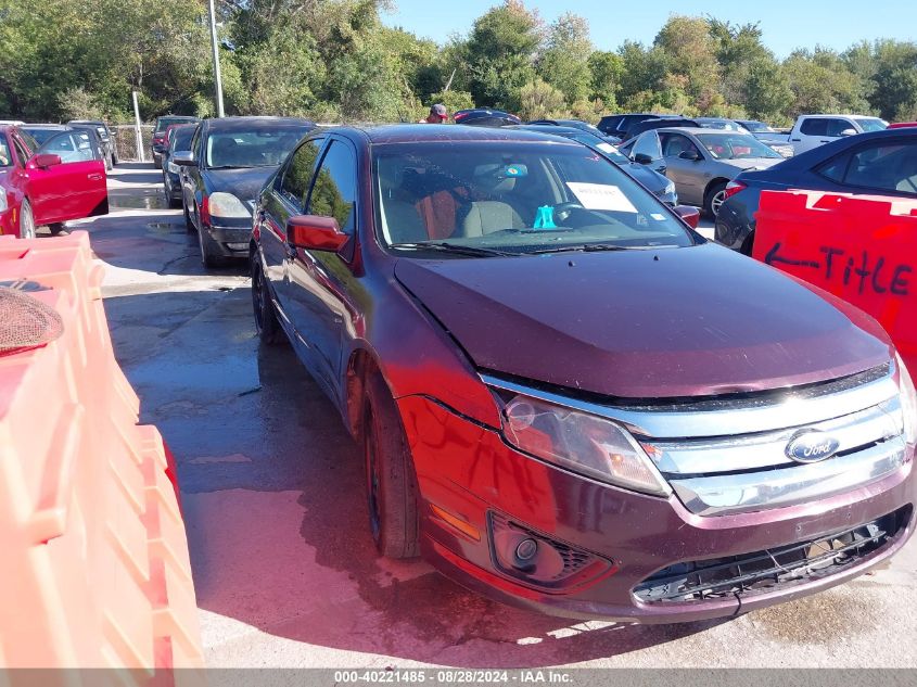 2011 Ford Fusion Se VIN: 3FAHP0HG0BR320895 Lot: 40221485