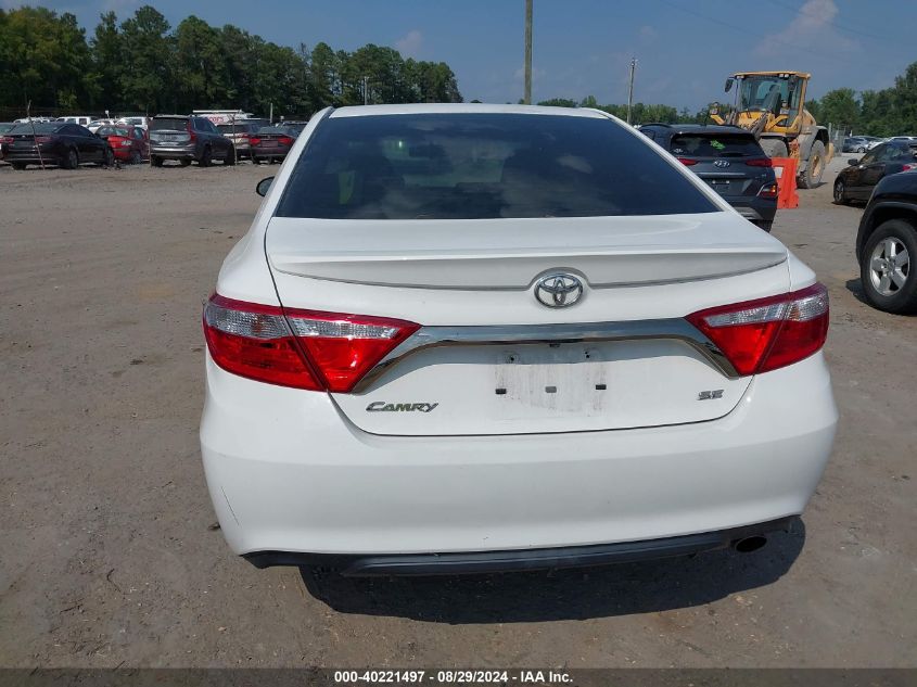 2015 Toyota Camry Se VIN: 4T1BF1FK6FU092993 Lot: 40221497