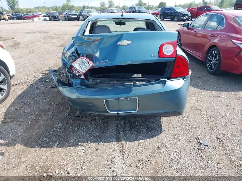 2009 Chevrolet Malibu Ls VIN: 1G1ZG57B59F229493 Lot: 40221515