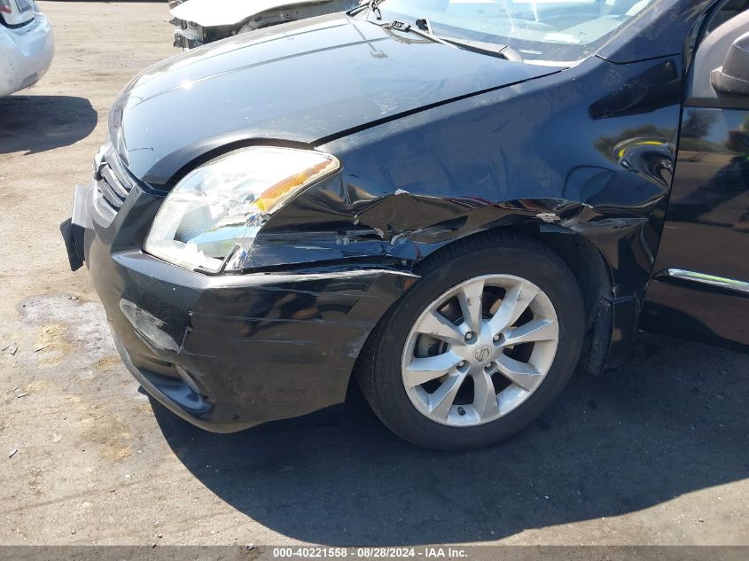 2012 Nissan Sentra 2.0 Sl VIN: 3N1AB6AP1CL691949 Lot: 40221558