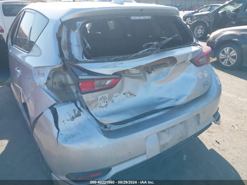 2018 TOYOTA COROLLA IM JTNKARJE2JJ557679