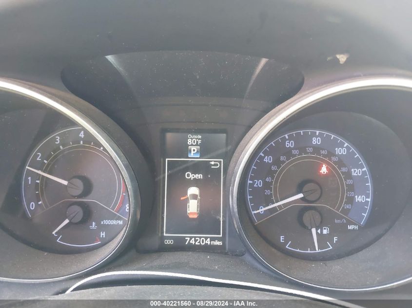 2018 TOYOTA COROLLA IM JTNKARJE2JJ557679