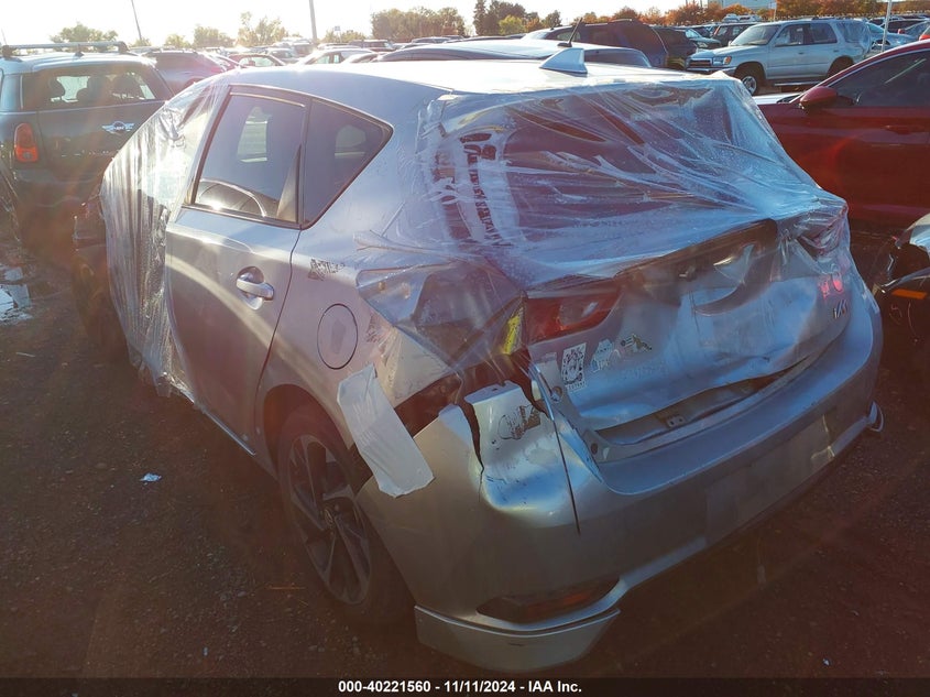 2018 TOYOTA COROLLA IM JTNKARJE2JJ557679