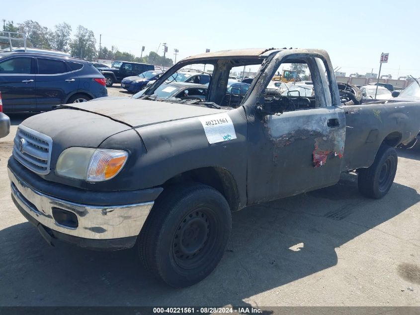 2001 Toyota Tundra VIN: 5TBJN32121S171143 Lot: 40221561