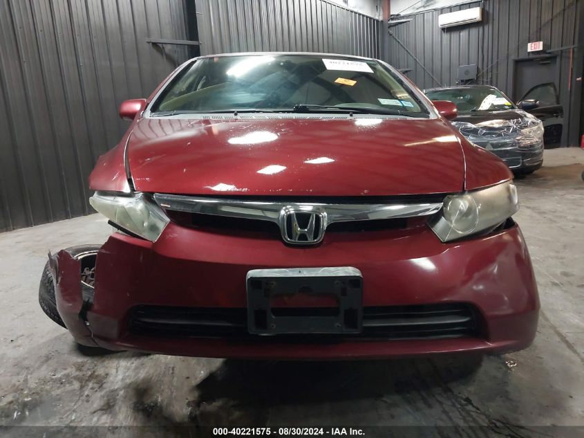 2008 Honda Civic Sdn Lx VIN: 1HGFA16518L054841 Lot: 40221575