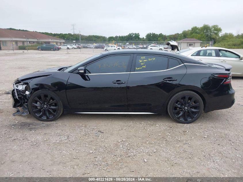 2020 Nissan Maxima Sr Xtronic Cvt VIN: 1N4AA6EV8LC381341 Lot: 40221626