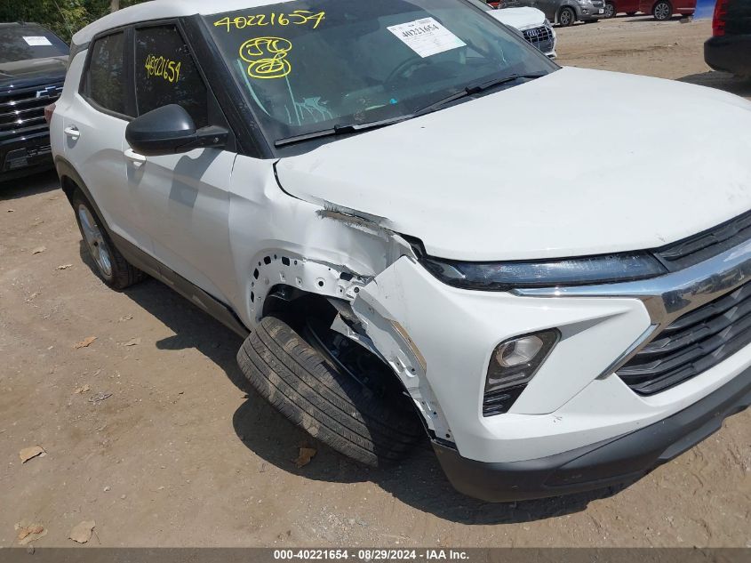 2024 Chevrolet Trailblazer Fwd Ls VIN: KL79MMS2XRB064045 Lot: 40221654