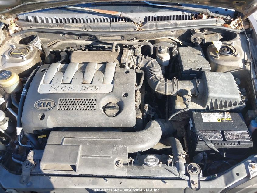 KNAFB121525173225 2002 Kia Spectra Ls