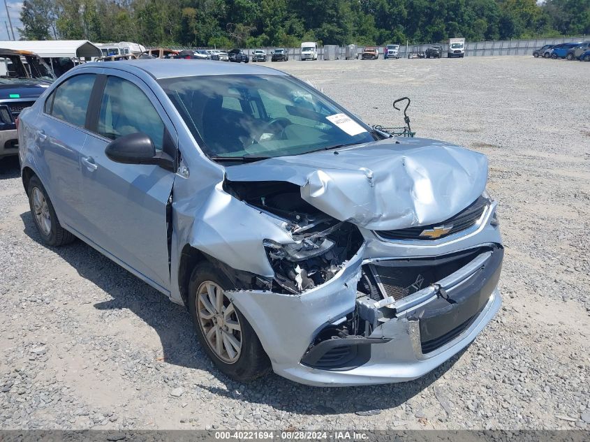 2017 Chevrolet Sonic Lt Auto VIN: 1G1JD5SH4H4127324 Lot: 40221694