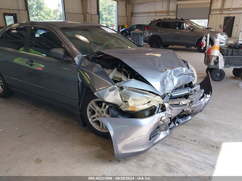 2007 Honda Accord 2.4 Se VIN: 1HGCM56377A189655 Lot: 40221696