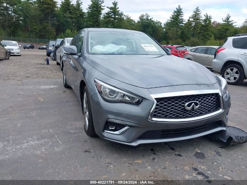 2020 Infiniti Q50 Luxe Awd VIN: JN1EV7AR3LM251124 Lot: 40221701