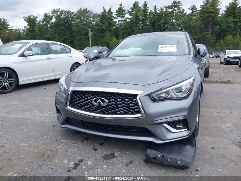 2020 Infiniti Q50 Luxe Awd VIN: JN1EV7AR3LM251124 Lot: 40221701