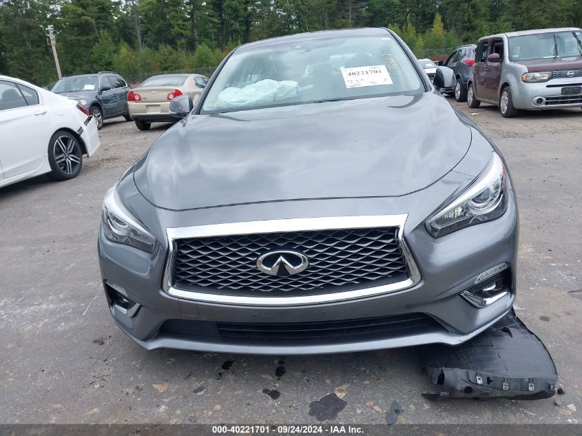 2020 Infiniti Q50 Luxe Awd VIN: JN1EV7AR3LM251124 Lot: 40221701