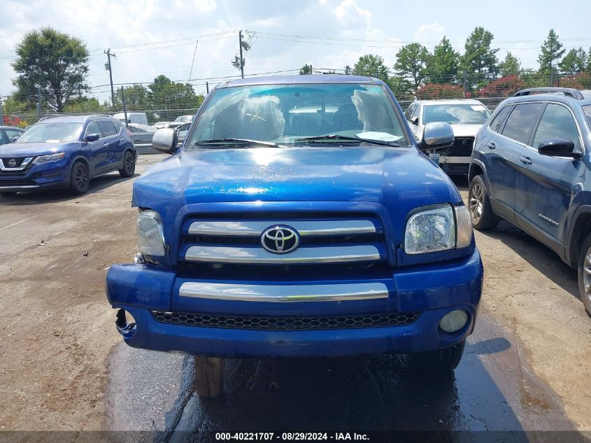 2006 Toyota Tundra Sr5 VIN: 5TBRU34176S477815 Lot: 40221707