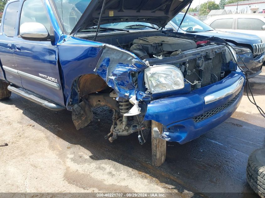 2006 Toyota Tundra Sr5 VIN: 5TBRU34176S477815 Lot: 40221707