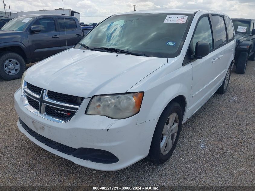 2014 Dodge Grand Caravan Se VIN: 2C4RDGBG9ER315441 Lot: 40221721