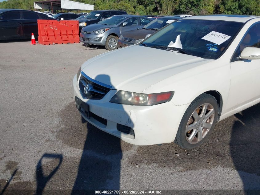 2005 Acura Tsx VIN: JH4CL96805C035633 Lot: 40221759