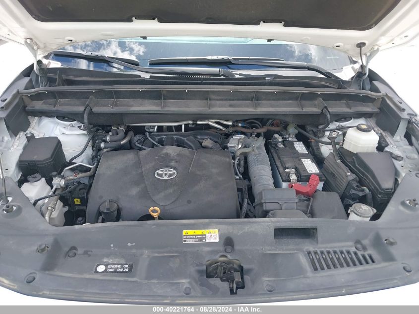 2022 Toyota Highlander Xle VIN: 5TDGZRAH7NS542715 Lot: 40221764