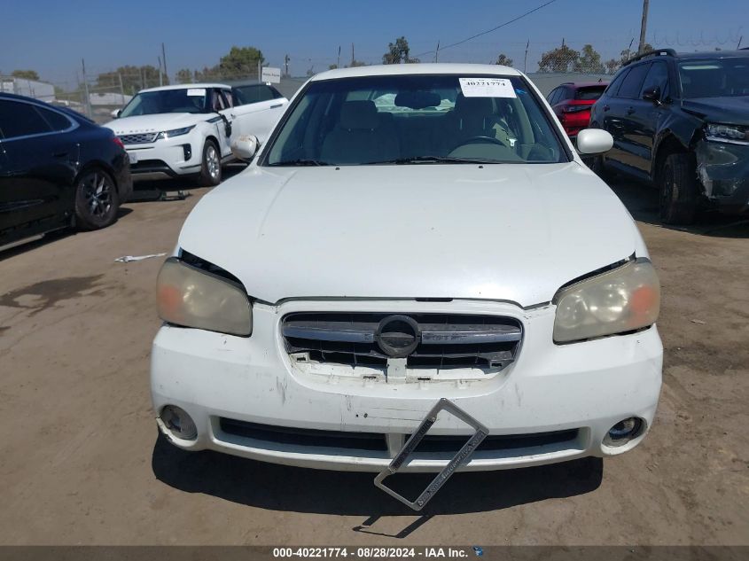 2002 Nissan Maxima Se VIN: JN1DA31D22T448570 Lot: 40221774