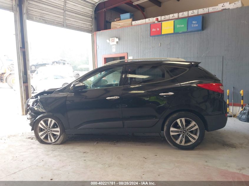 2015 Hyundai Tucson Limited VIN: KM8JUCAG5FU111761 Lot: 40221781