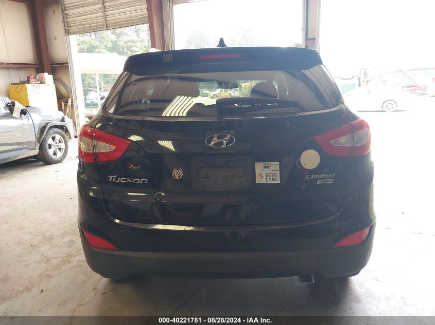 2015 Hyundai Tucson Limited VIN: KM8JUCAG5FU111761 Lot: 40221781