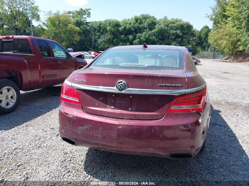 2016 Buick Lacrosse Leather VIN: 1G4GB5G31GF149056 Lot: 40221783