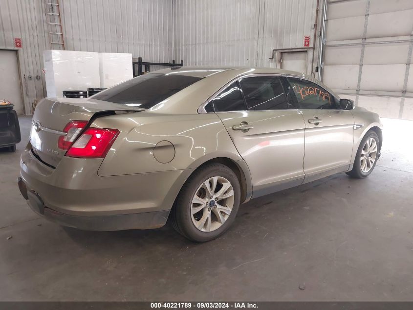 2012 Ford Taurus Sel VIN: 1FAHP2HW7CG125405 Lot: 40221789