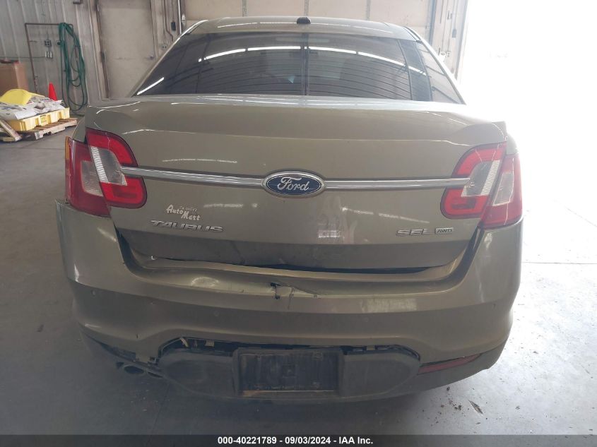 2012 Ford Taurus Sel VIN: 1FAHP2HW7CG125405 Lot: 40221789