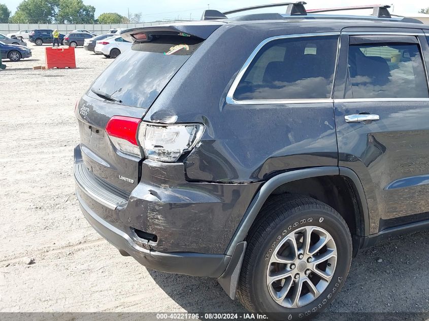 2014 Jeep Grand Cherokee Limited VIN: 1C4RJFBG9EC578556 Lot: 40221796