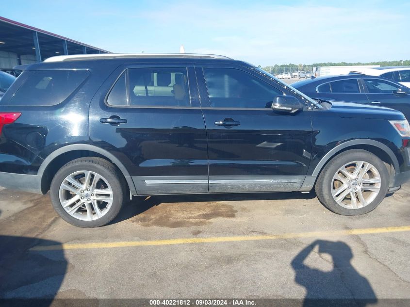 2016 Ford Explorer Xlt VIN: 1FM5K8D82GGA06703 Lot: 40221812