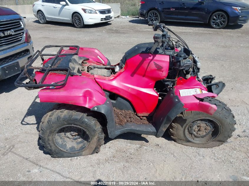 2014 Honda Trx500 Fe VIN: 1HFTE44H3E4001624 Lot: 40221819