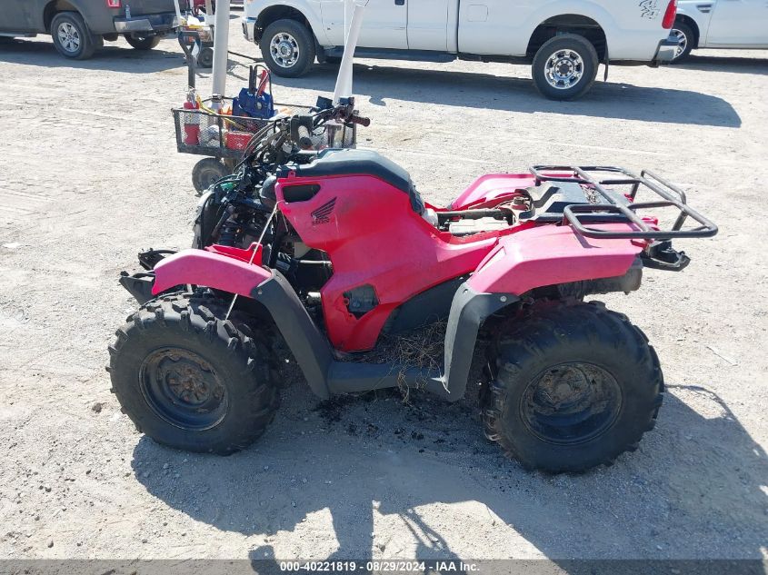 2014 Honda Trx500 Fe VIN: 1HFTE44H3E4001624 Lot: 40221819