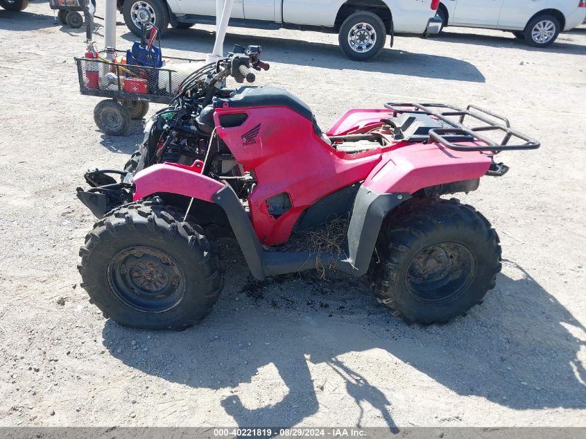 2014 Honda Trx500 Fe VIN: 1HFTE44H3E4001624 Lot: 40221819