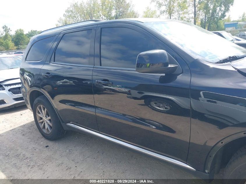 2017 Dodge Durango Sxt Awd VIN: 1C4RDJAG7HC881092 Lot: 40221828