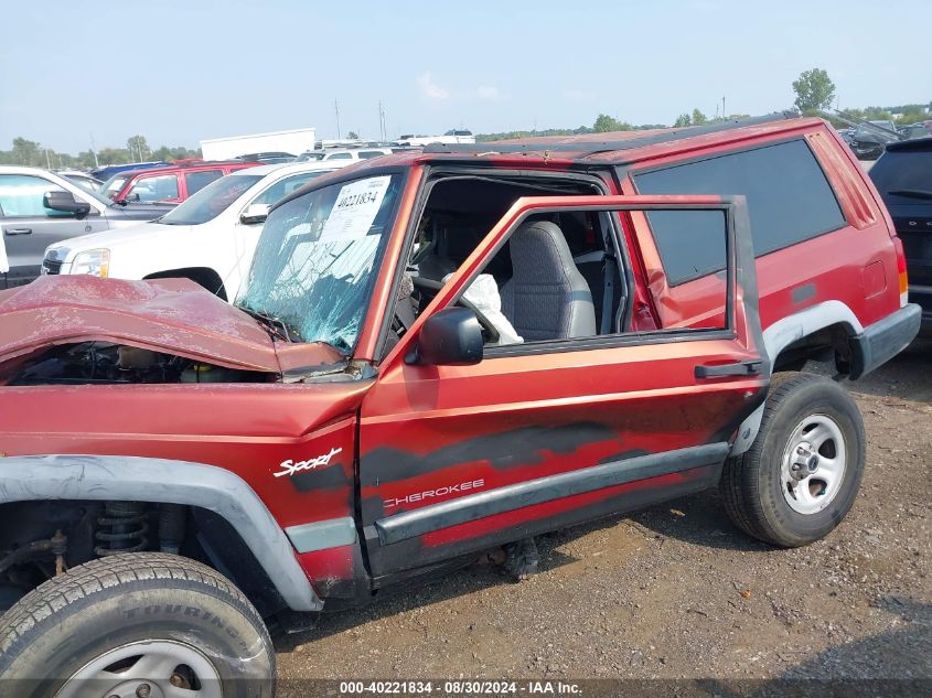 1998 Jeep Cherokee Sport VIN: 1J4FT67S4WL248099 Lot: 40221834