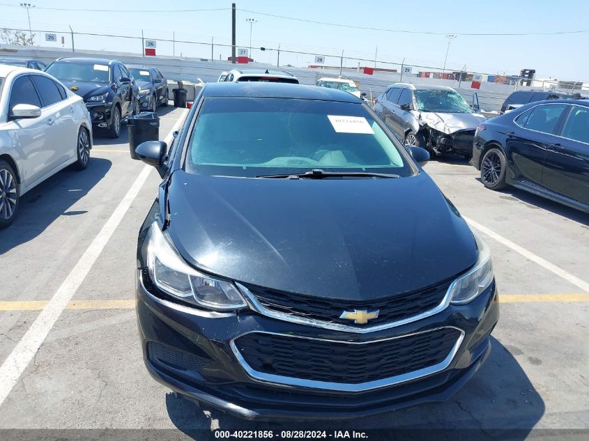 2016 Chevrolet Cruze Ls Manual VIN: 1G1BB5SMXG7273652 Lot: 40221856